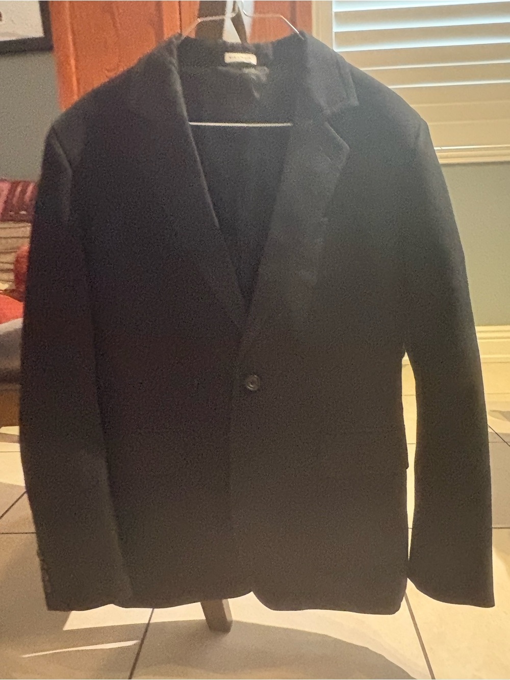 Alexander McQueen Black Single-Breasted Blazer